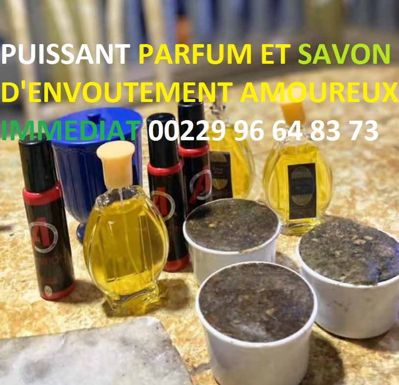 PUISSANT PARFUM ET SAVON D'ENVOUTEMENT AMOUREUX IMMEDIAT
PUISSANT PARFUM ET SAVON D'ENVOUTEMENT AMOUREUX IMMEDIAT